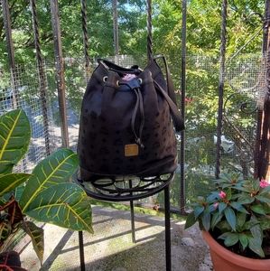 Vintage MCM Black Bucket Bag